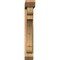 Ekena Millwork Olympic Slat Smooth Bracket w/ Offset Brace, Western Red Cedar, 5 1/2"W x 28"D x 36"H BKT0604X28X36OLY06SWR - alternate 3